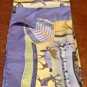 Hermès silk scarf